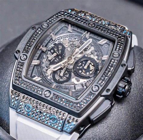 Hublot Spirit of Big Bang All Black Pave Diamonds 42 mm